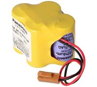 Panasonic batterie originale au lithium 2400mAh CNC BR-2/3AGCT4A, Fanuc A98L-0031-0025, BR-2/3AG, avec cellules Panasonic en qualité d'origine, pas de copie bon marché