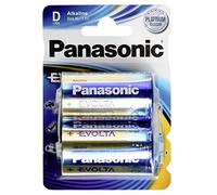 Panasonic 1x2 Evolta Mono D Lr 20 Lr20ege/2bp Batteries Bleu