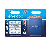 Panasonic BK-3MCCEC4BE eneloop 1900mAh Lot de 4 piles Ni-MH AA/Mignon/LR6 prêtes à utiliser incl. Box