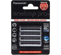 Panasonic BK-4HCDE/4BE eneloop pro 930mAh Lot de 4 piles Ni-MH AAA/Micro/LR03