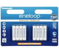 Panasonic BK-4MCCE/8BE pile domestique Batterie rechargeable AAA Hybrides nickel-métal (NiMH)