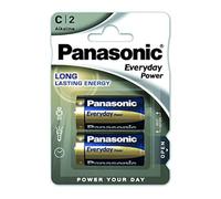 Panasonic Pile alcaline Everyday Power LR14EPS/2BP LR14 (C) 1,5V 9,36Ah Blister x2