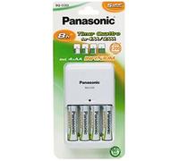 Panasonic BQ-CC03 Blanc Chargeur de Batterie Domestique - Chargeurs de Batterie (100-240 V, Hybrides Nickel-métal (NiMH), 70 mm,