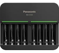 Panasonic BQ-CC63AKBBA Batterie Rechargeable individuelle avancée Eneloop Pro 8 Positions Chargeur Rapide 6 Heures avec 8 voyants de Charge LED