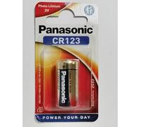 Panasonic CR 123 de Lithium 3 V Non Rechargeable Battery - Non Rechargeable Batteries (Lithium, 3 V, 1400 mAh, 17 mm, 17 mm, 34,5 mm)