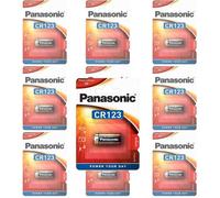 Panasonic CR123A Photo Power Lot de 10 Piles Lithium 1450 mAh393