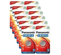 Panasonic CR2016 Lot de 12 piles au lithium 3 V 90 mAh
