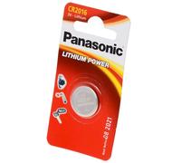 Pile CR2016 Panasonic Bouton Lithium 3V