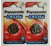 Panasonic CR2354 Lot de 2 piles bouton au lithium 3 V