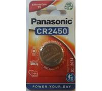 Panasonic CR2450 Coin Type de Batterie : CR2450 Technologie Batterie : Lithium Tension : 3 (Volts) Capacité : 620 (mAh) 1 Piles par Carte -