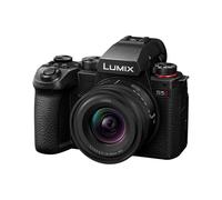 Panasonic DC-S5M2NE Appareil Photo Plein Format + Objectif Lumix S 18-40mm(Enregistrement vidéo 4K 60P et 6K 30P, écran Flip, Wi-FI, Monture L, Autofocus Hybride Phase, Mode Actif), Noir