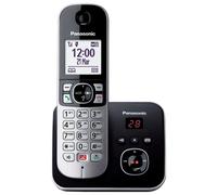 Panasonic Téléphone sans fil DECT SOLO KX-TG6861 – Répondeur numérique – Blocage auto des appels pub