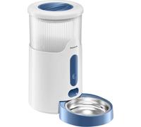 Panasonic CP-JNF01CW gamelle et abreuvoir pour chiens et chats Plastique, Acier inoxydable Blanc Universel Distributeur automatique pour animaux de compagnie