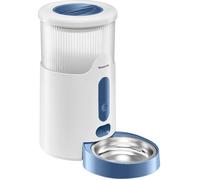 Panasonic CP-JNF01CW gamelle et abreuvoir pour chiens et chats Plastique, Acier inoxydable Blanc Universel Distributeur automatique pour animaux de compagnie