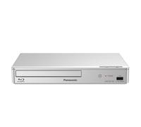 Panasonic DMP-BDT168 Blu-ray Player silber (DMP-BDT168AG) | Lecture USB disque dur externe, audio Hi-Res, FLAC, ALAC, DSD, MKV, MP4, Xvid, AAC, compact 245 x 175 x 38,5 mm