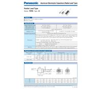 Panasonic ECA2GHG010 Condensateur électrolytique sortie radiale 2.50 mm 1 µF 400 V 20 % (Ø) 6.30 mm Tape cut