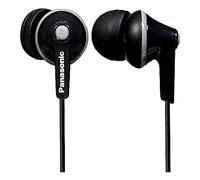 Panasonic Ecouteurs Intra-Auriculaires RP-HJE125E-K, avec Aimant Neodyme, Design Ergo Fit, Noir