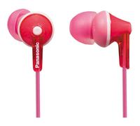 Panasonic Écouteurs intra-auriculaires RP-HJE125E-P Ergofit filaires jack 3,5 mm Rose