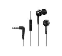 Panasonic Ecouteurs RP-TCM115E-A I Aimant neodyme Micro + touche d'appel Design ergo fit bleu - Version Française""