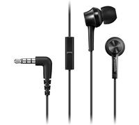 Panasonic Écouteurs filaires intra-auriculaires – micro, prise jack 3,5 mm – noir