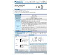 Panasonic EEEFK1V331GP Condensateur électrolytique CMS 330 µF 35 V 20 % (Ø) 10.00 mm Tape cut