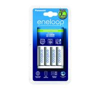 Panasonic eneloop Advanced K-KJ17MCC40E - Chargeur de batterie 6 - 7 heures - (pour 4xAA/AAA) 4 x type AA - NiMH - 1900 mAh