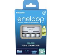 Panasonic Eneloop Basic Charger USB BQ-CC61 incl. 4xAA 2200mAh
