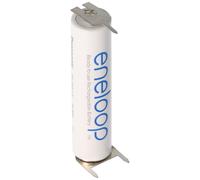 Panasonic Eneloop BK-4MCC Micro AAA Accumulateur NiMH avec 3 contacts print Dimensions 44,5x10,5mm, dimension de la trame 10mm