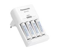 Panasonic Eneloop Chargeur 10h BQ-CC51E + 4 Piles rechargeables AA-NiMh 1900mAh