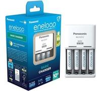 Eneloop Bq-cc51/+4aaa Battery Charger Argenté