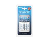 Panasonic Chargeur eneloop Smart & Quick K-KJ55MCC40E – 1–4 AA/AAA, LED, 4x AA 1900mAh