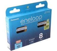 Panasonic eneloop HR03 Pile rechargeable LR3 (AAA) NiMH 800 mAh 1.2 V 8 pc(s) G