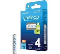 Panasonic Eneloop Pack 4 Piles Rechargeables Micro AAA 800mAh