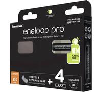 Panasonic eneloop pro HR03 Box Micro (4 pcs, AAA, 930 mAh, Batterie), Batterie + chargeur
