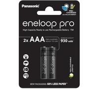 Panasonic eneloop pro BK-4HCDE-2BE Batterie 2 x type AAA NiMH (rechargeables) 930 mAh