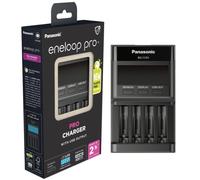 Panasonic Eneloop Pro BQ-CC65 chargeur professionnel pour piles AA et AAA