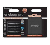Panasonic eneloop Pro HR03 Box Micro (AAA)-Batterie Rechargeable NiMH 900 mAh 1,2 V 4St.