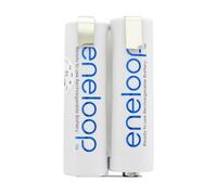 Panasonic eneloop Standard 2,4 Volt NiMH Paquet d'accus AA Mignon avec cosses à souder, 2,4 Volt 2000mAh