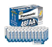 Panasonic Energy Corporation LR6XE/48PC Platinum Power AA Lot de 48 Piles alcalines