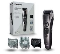 Panasonic ER-GB80-H503 Tondeuse à Barbe, Cheveux et Corps pour Hommes, Portative Étanche Sans Fil, 39 Longueur Réglables, 3 Accessoires, Détaillée, Fonctionnement Avec ou Sans Fil, Argent Foncé