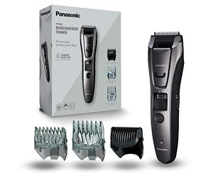 Panasonic ER-GB80 Wet & Dry Tondeuse électrique pour barbe, cheveux et corps pour homme, 18 x 5,2 x 4,3 cm, gris, 330 g