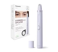 Panasonic ES-EF10-V503 Epilateur Sourcils et Poils du Visage pour Femmes, Épilateur Sourcils, Lumière LED, Design Stylo Compact, Piles AA, Lilas