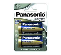 Panasonic Pile Everyday Power LR20EPS/2BP Alcaline