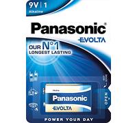 Panasonic Evolta 6LR61EGE/1BP Pile Alcaline 9 V
