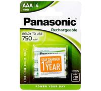 Wentronic AAA 800mAh NiMH 4-BL EVOLTA Panasonic Batterie rechargeable Hybrides nickel-métal (NiMH)