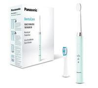 Panasonic EW-DM81-G503 Brosse à dents électrique, 2 têtes incluses, minuteur, 2 modes de fonctionnement, design ergonomique, 31 000 mouvements par minute, vibrations sonores, vert