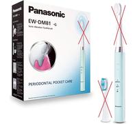 Panasonic | EW-DM81-G503 | Brosse à dents électrique | Sans fil | Pour adultes | Nombre de têtes de brossage incluses 2 | Nombre de modes de brossage 2 | Technologie sonique | Blanc