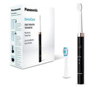 Panasonic EW-DM81-K503 Brosse à dents électrique, 2 têtes incluses, minuteur, 2 modes de fonctionnement, design ergonomique, 31 000 mouvements par minute, vibrations soniques, noir