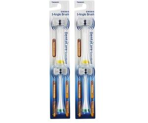 PANASONIC EW0900W835 Brossettes à 3 têtes pour série EW1031 / EW-DL40 (Lot de 2)
