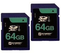 Panasonic HC-V180 Lot de 2 cartes mémoire pour caméscope 64 Go Secure Digital Classe 10 Capacité extrême (SDXC)